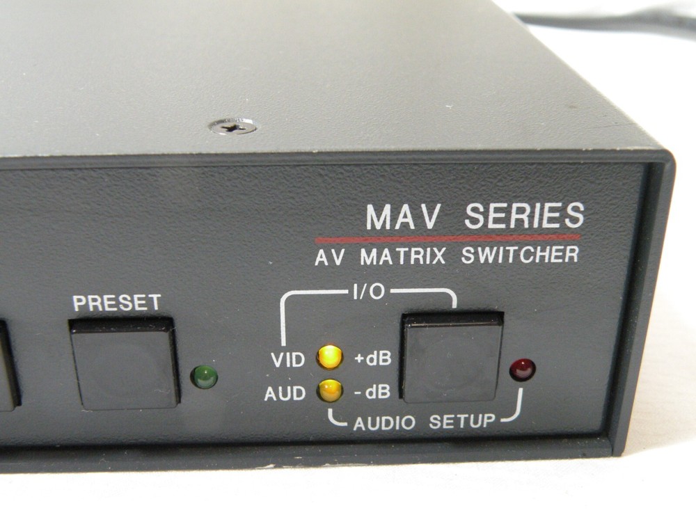 Extron MAV 44 AV, Composite Video Audio Matrix Switcher