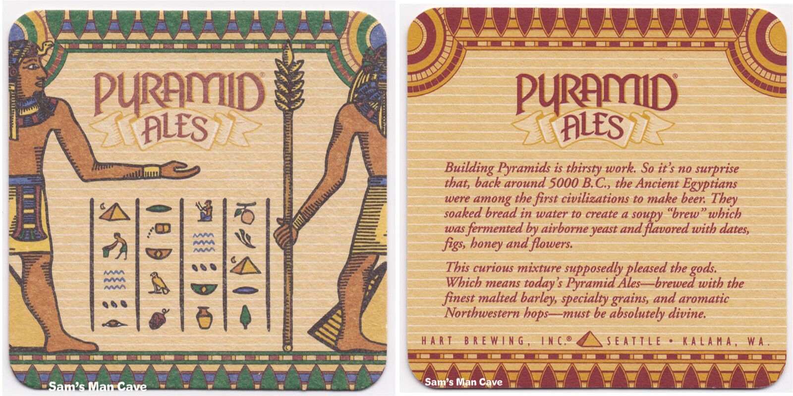 Pyramid Ales Beer Coaster