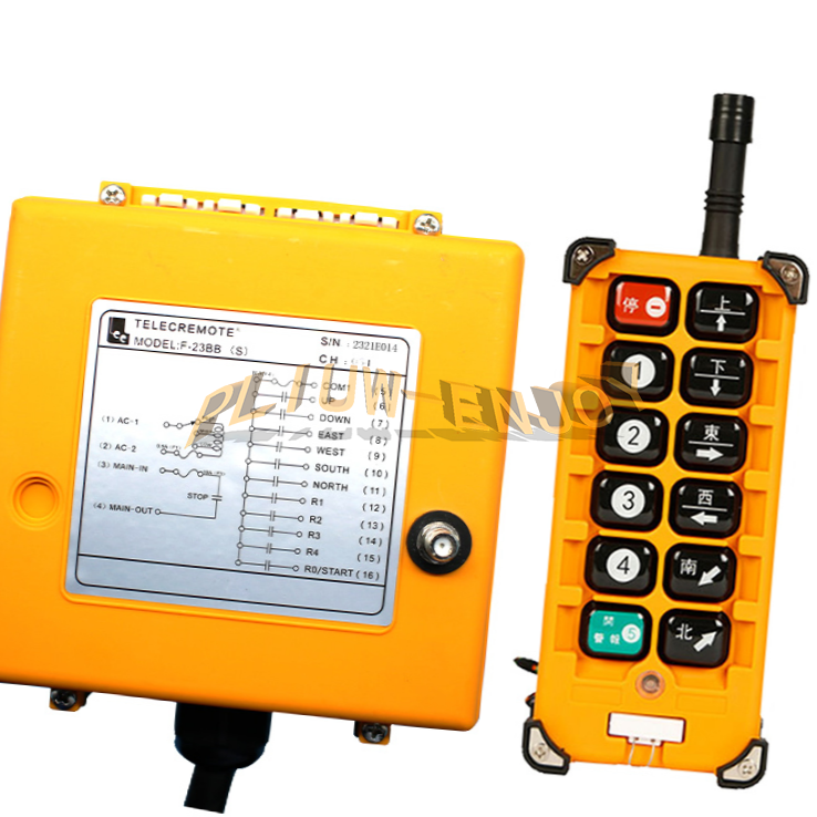F23-BB(S) Industrial Crane wireless Remote Control 1 Transmitter+1 Receiver 220V