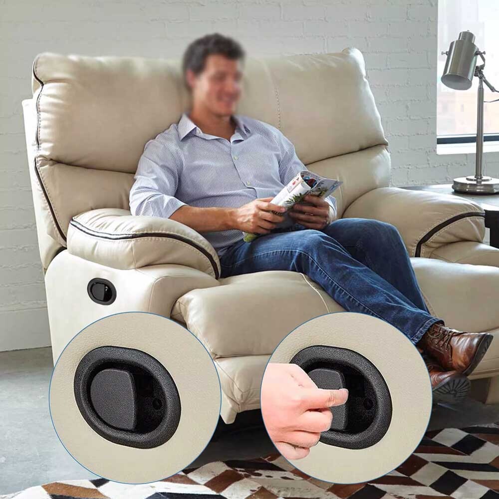 2Set Sofa Recliner Release Pull Handle Replacement Universal Couch Cable Lever