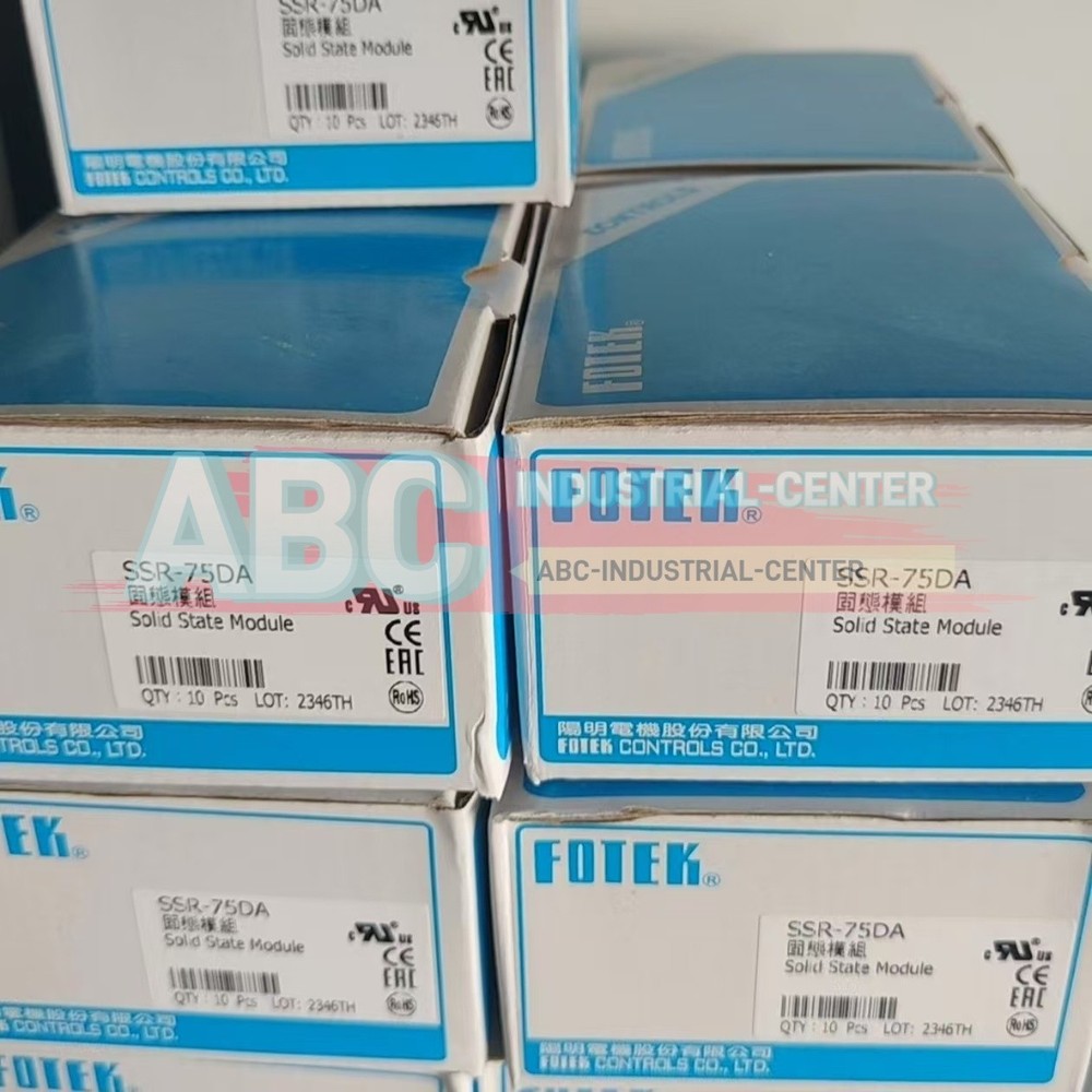 1PCS New FOTEK SSR-75DA Solid State Relay#