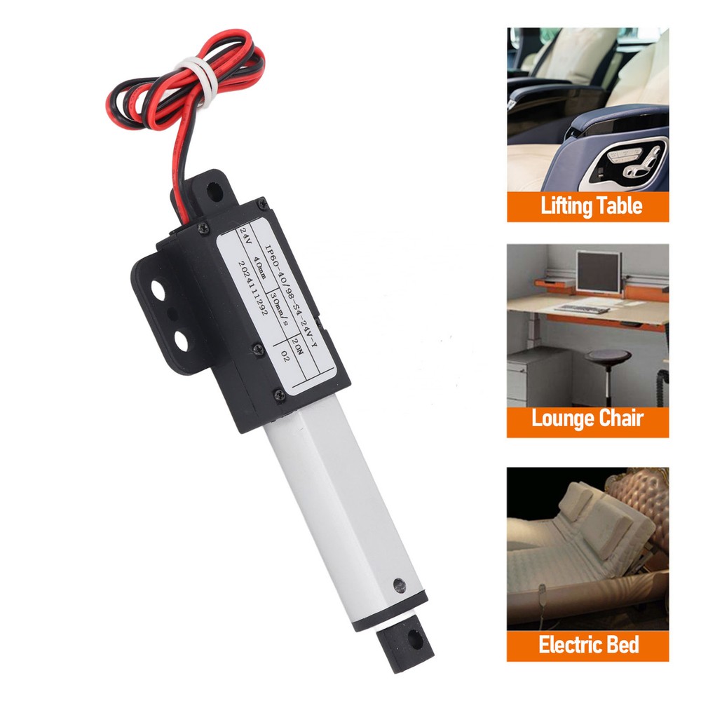 Electric Linear Actuator 24V DC Motion Actuator 40mm Stroke 20N Thrust Part