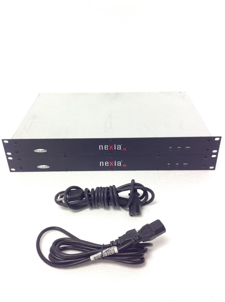 Biamp Systems Nexia TC DSP Audio Conferencing Processor w/ Rack Ears WORKING