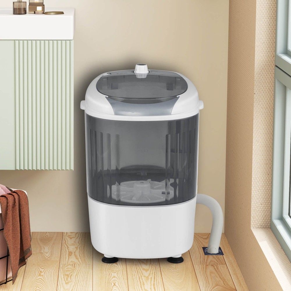 Portable Mini Washing Machine w/ Rotary Controller 5.5 lbs Washing Capacity