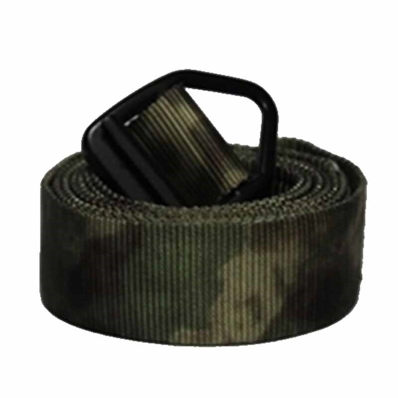 Tactical Belt - Reinforced Nylon, Adjustable Fit | A-TAC Green ⚡️Fast Shipping⚡️