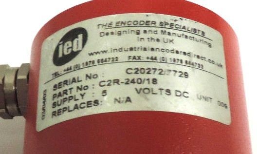 IED ENCODER C2R-240/18 SUPPLY: 5, 9V C2R240/18