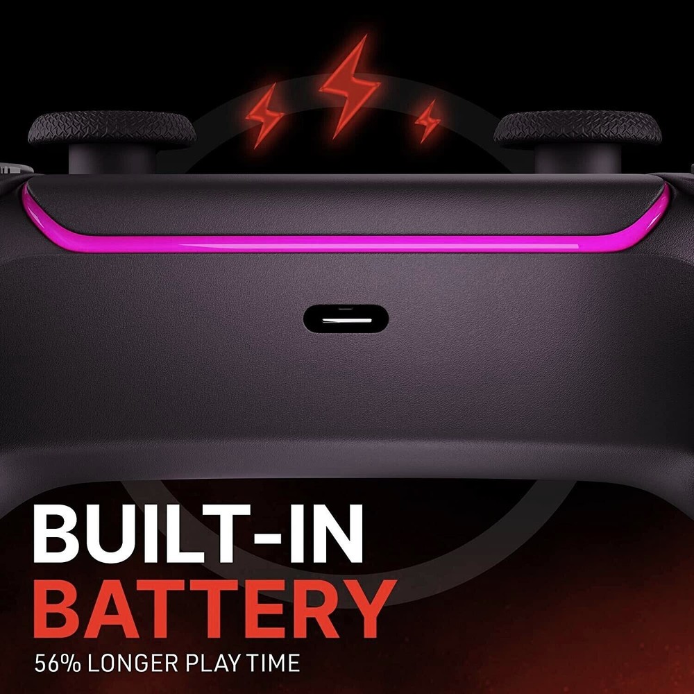 Pulse Anti Recoil + FPS Black Smart Rapid Fire Modded Controller for PS5