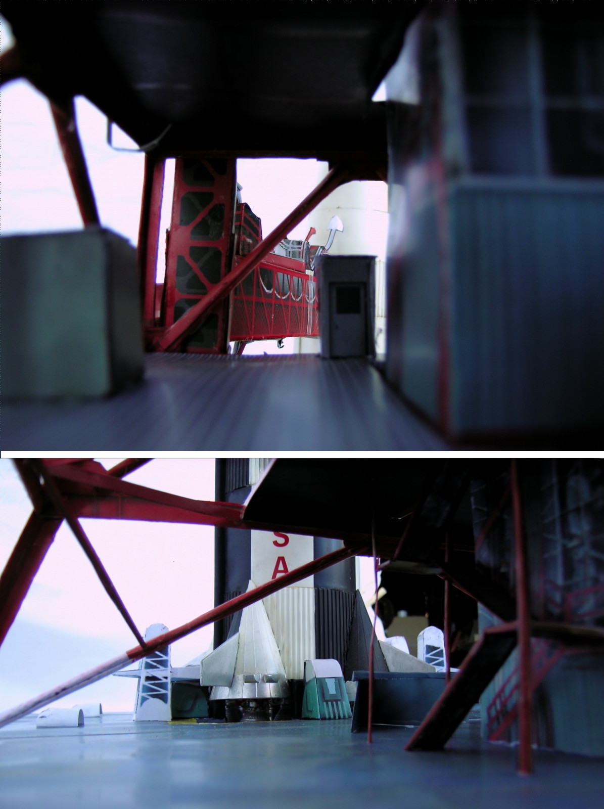 Launch Umbilical Tower (LUT) Craft Model for 1:96 Revell Saturn V - MUST READ