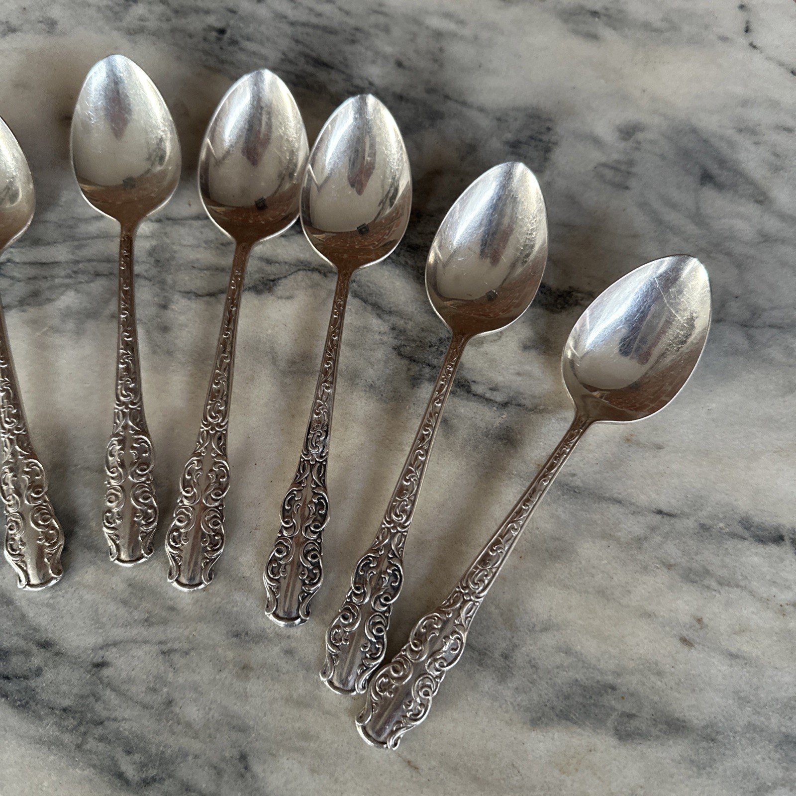 VTG Set Of 9 Towle Segovia Silverplate Flatware 1968-1970