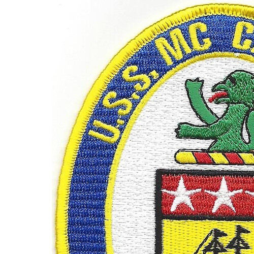 USS Mc Candless DE-1084 Destroyer Escort Ship Patch