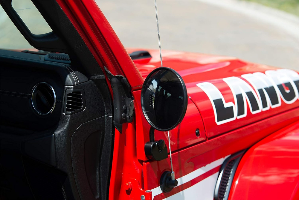 | Coyote Mirror™ | Compatible with Jeep Wrangler & Gladiator | Quick Removal Rep