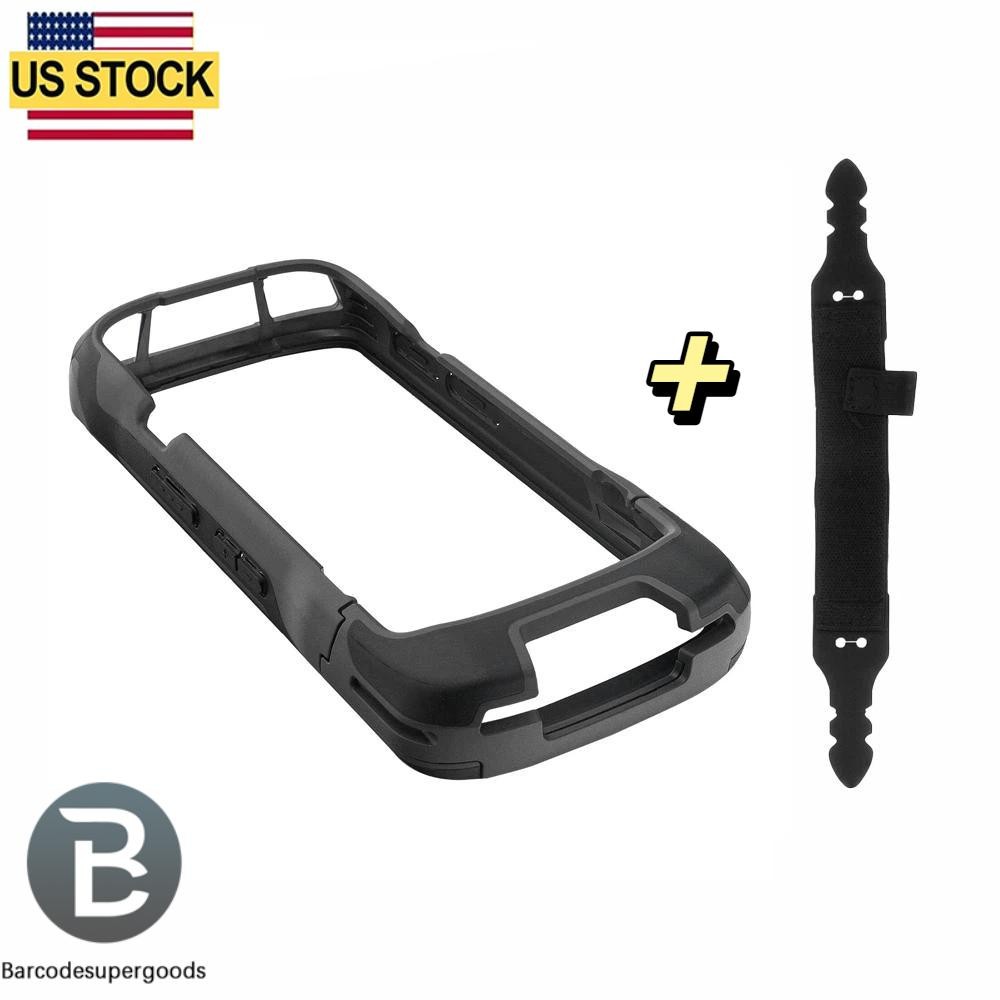 Protective Case Rugged Boot with Hand Strap for Zebra TC53 TC58 Scanners