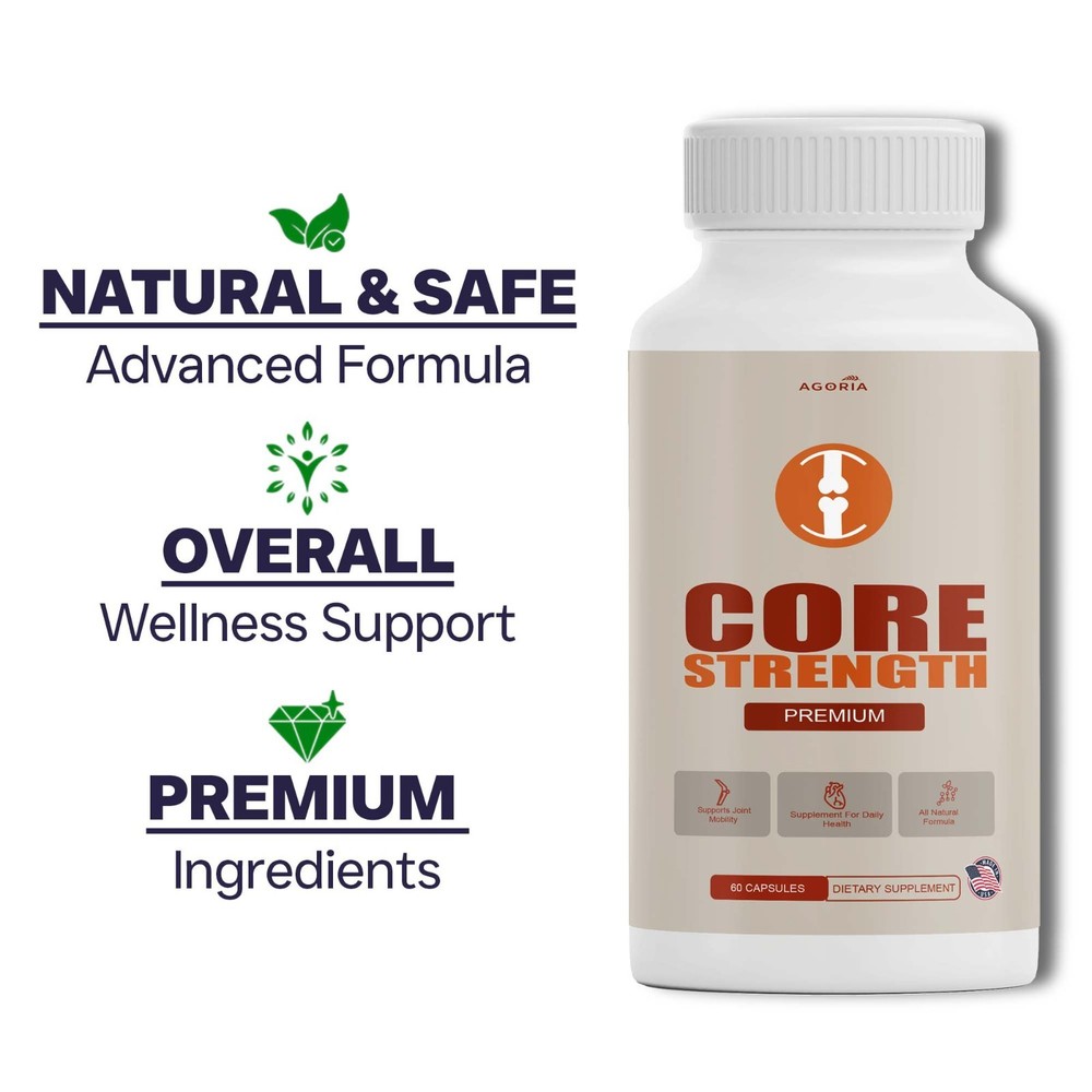 (6 Pack) Core Strength Joint Support Advanced Formula CoreStrength Capsules