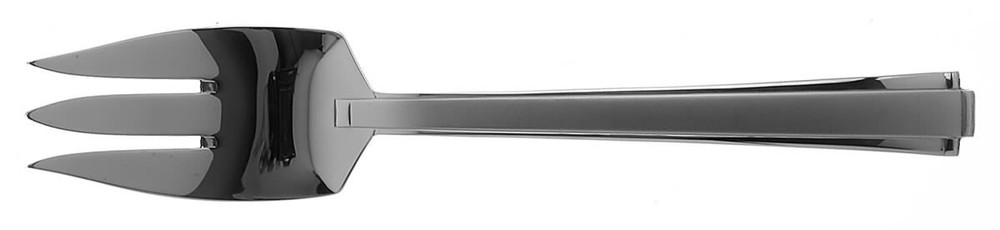 Oneida Silver Satin Etage  Cold Meat Serving Fork 2069476