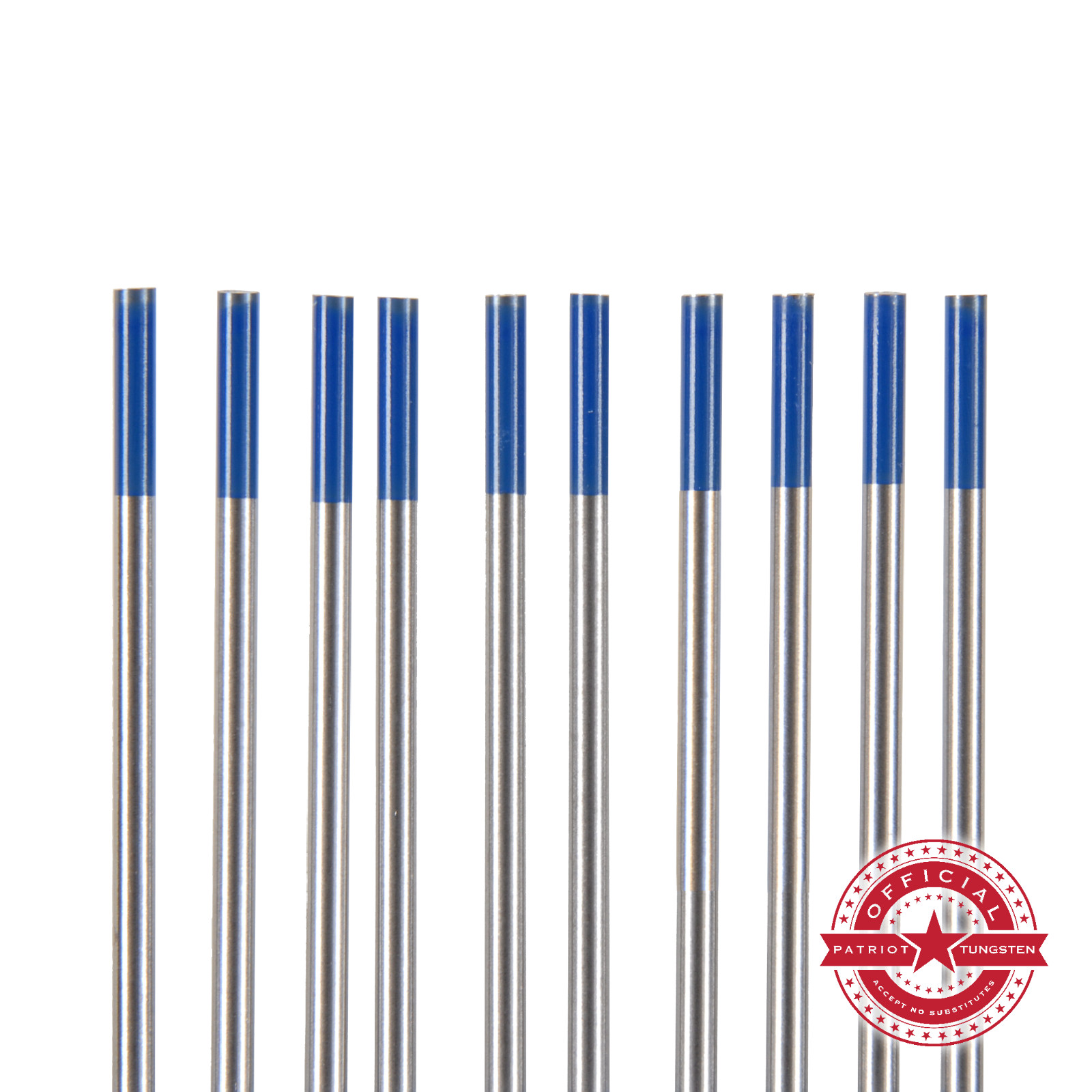 2% Lanthanated TIG Welding Tungsten Electrodes 1/16” Blue EWLa-2 Free Quick-Ship