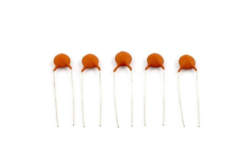 NEW - .02 mfd Ceramic Disc Capacitors (5 Pieces)