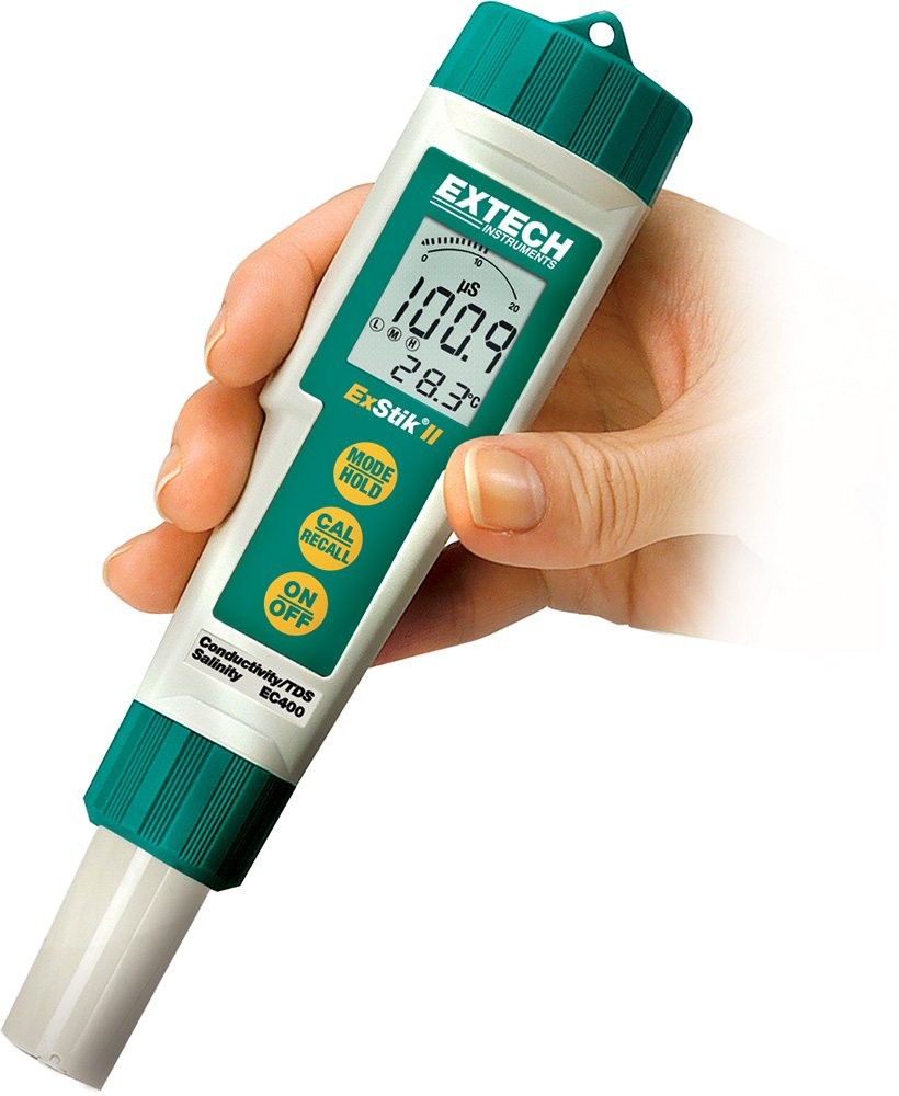 Extech Ec400 Exstik Conductivity Meter Tds Salinity Temperature Testing Tool