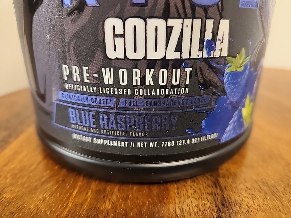 RYSE Godzilla Pre-Workout, Blue Raspberry 772g