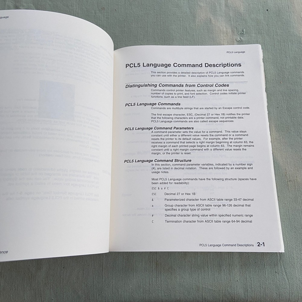 Technical Reference Manual IBM Laser Printer 4039 Series Lexmark 1993 2nd Ed VTG