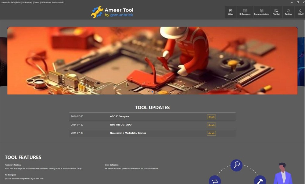 Ameer Tool (Hardware Tool) 3 Months for Android device repairing tool