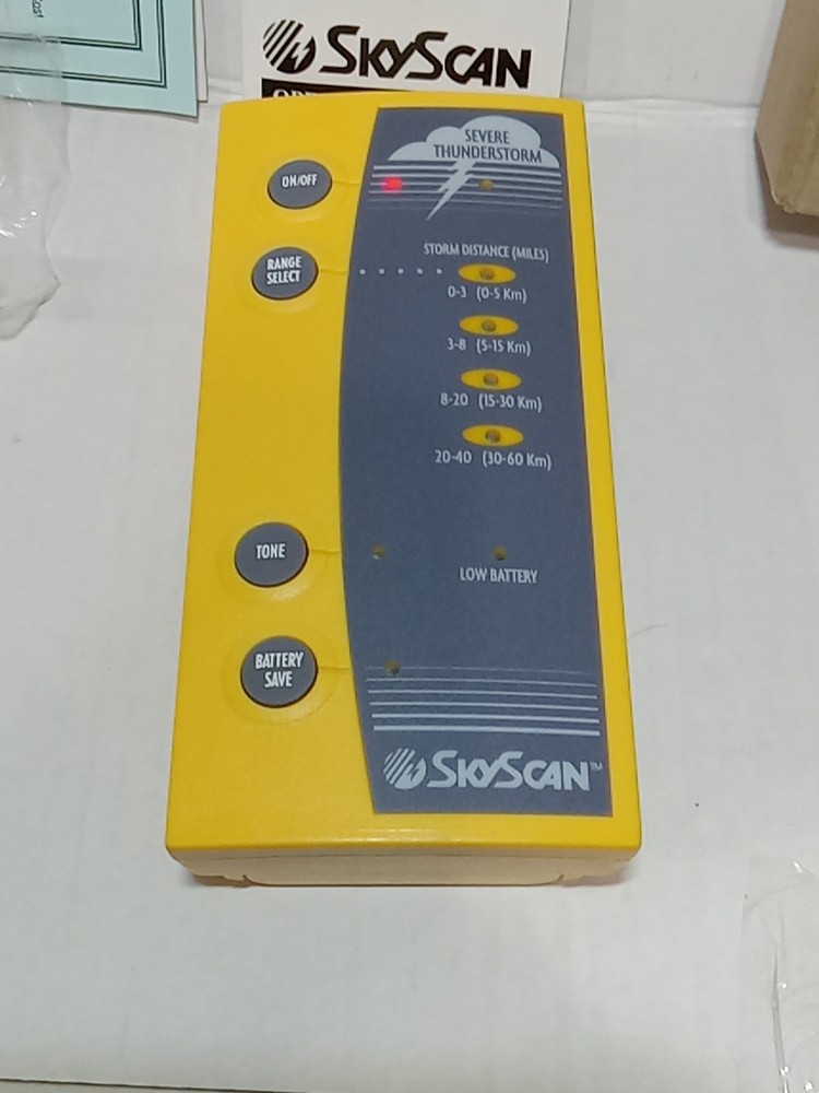 SkyScan Lightning Storm Detector Model P5 Open Box