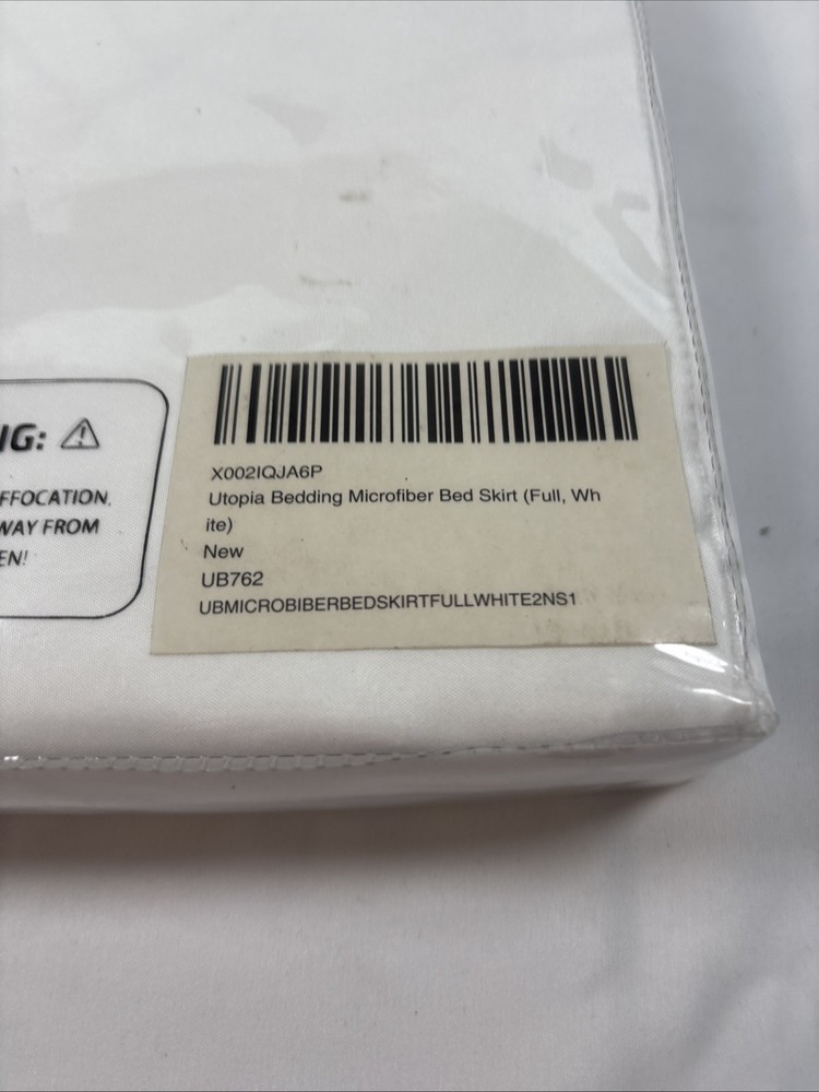 UTOPIA BEDDING FULL BED SKIRT 100% Polyester MicroFiber