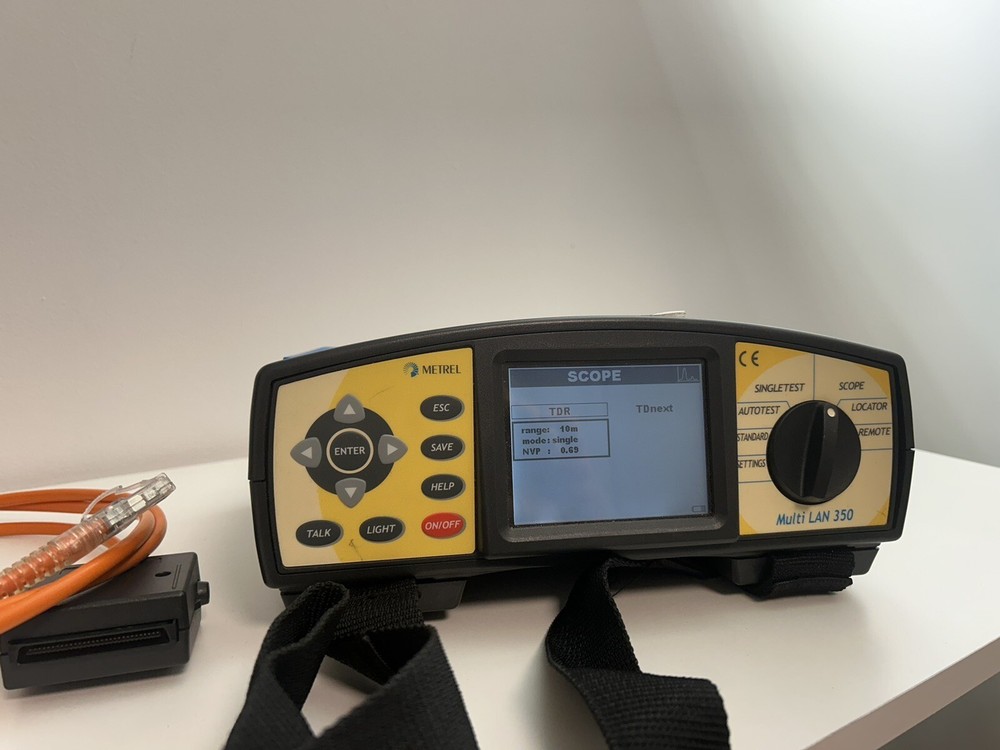Metrel Multi Lan 350 For Lan Cabling Vertification Cable Tester