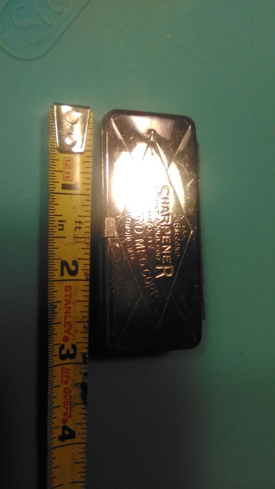 Stanford Double Edge Razor 5 Second Sharpener, Box, Paper Directions, Excellent