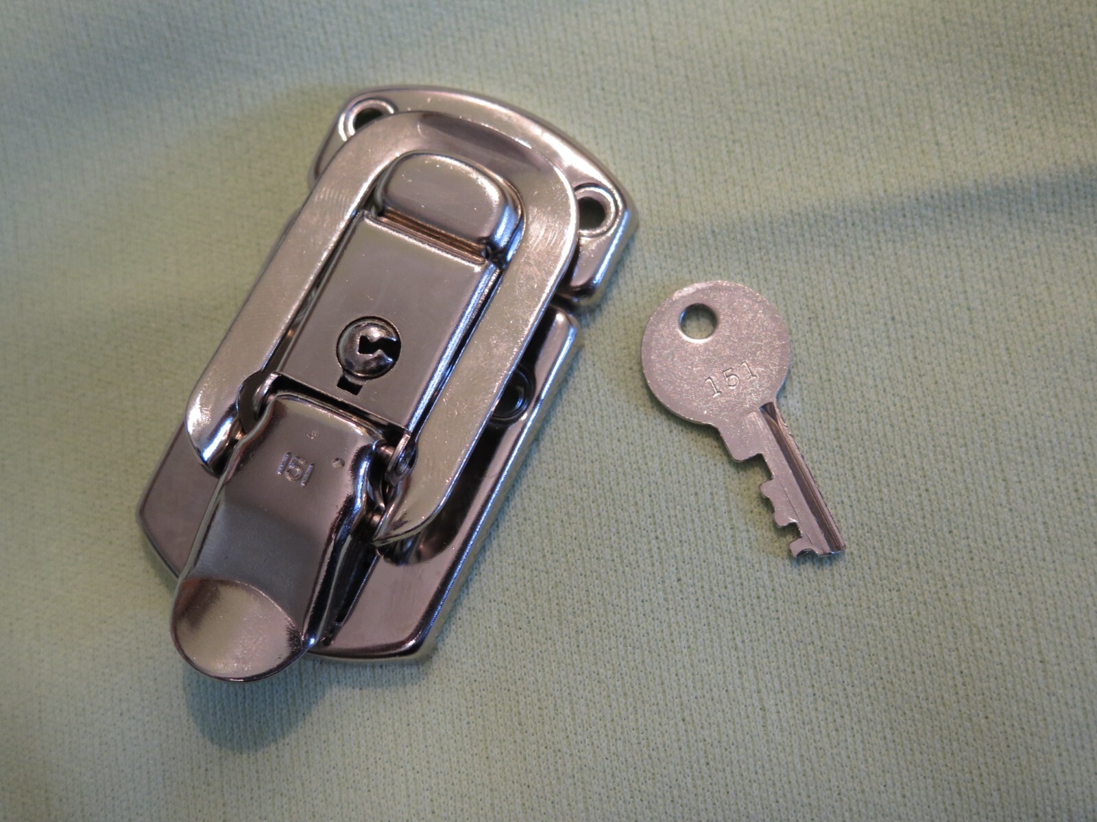 Vintage NOS 3" USA Excelsior latch for tool box Remline Gerstner machinist chest