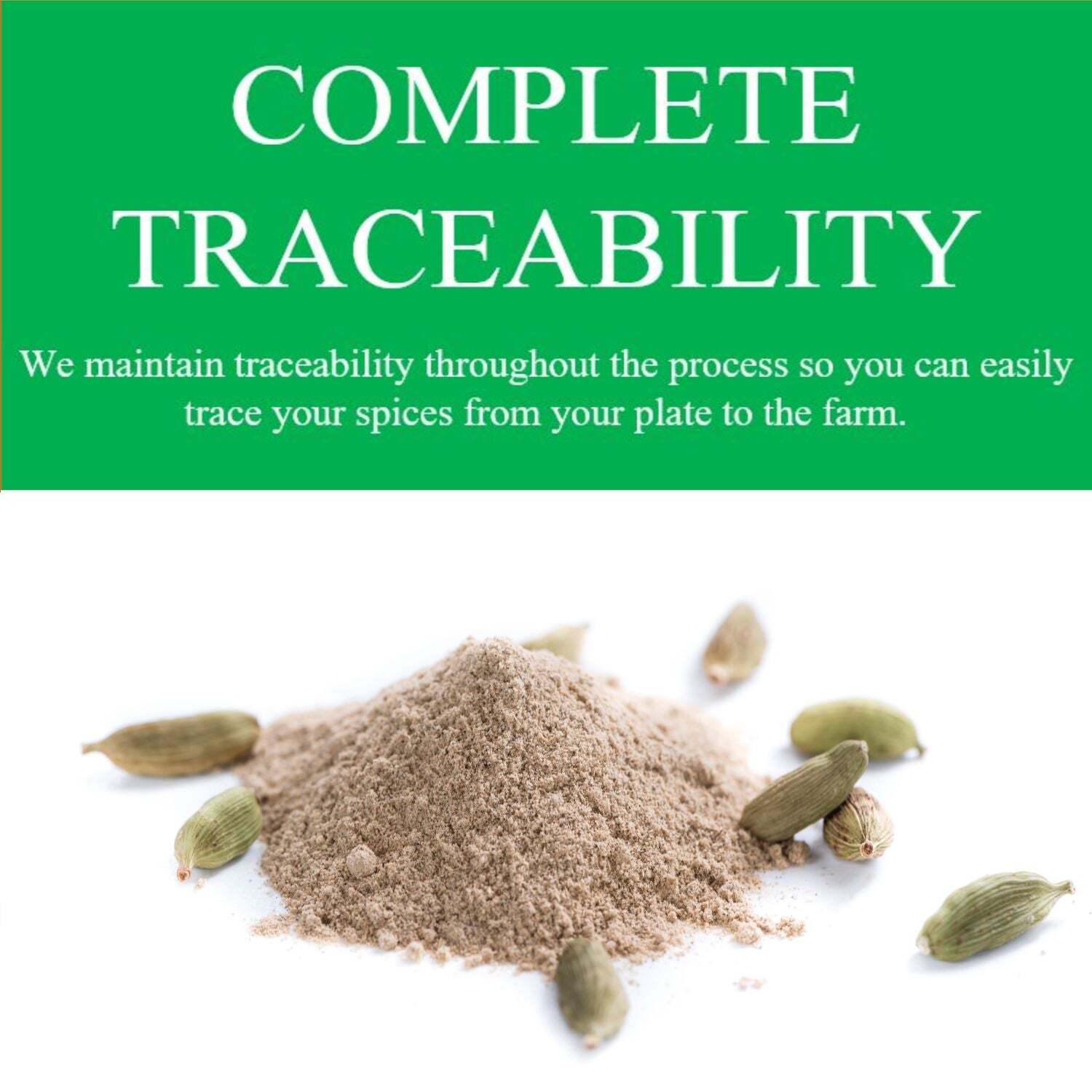 Organic Cardamom Powder- USDA Certified- Great for Cooking, Baking and Beverages