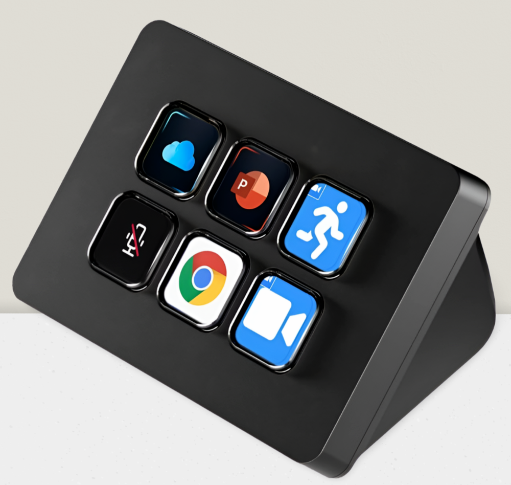 Control Zoom, Teams, PowerPoint MS Office, Boost Productivity, Mac/PC Compatible