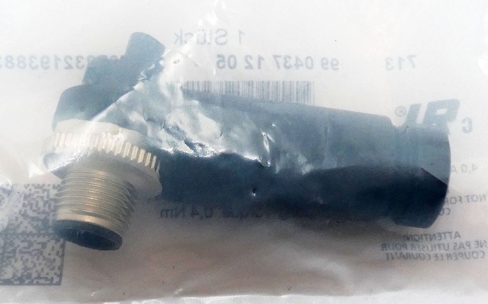 2x Binder 9904371205 Connector -Unused/Original Packaging-