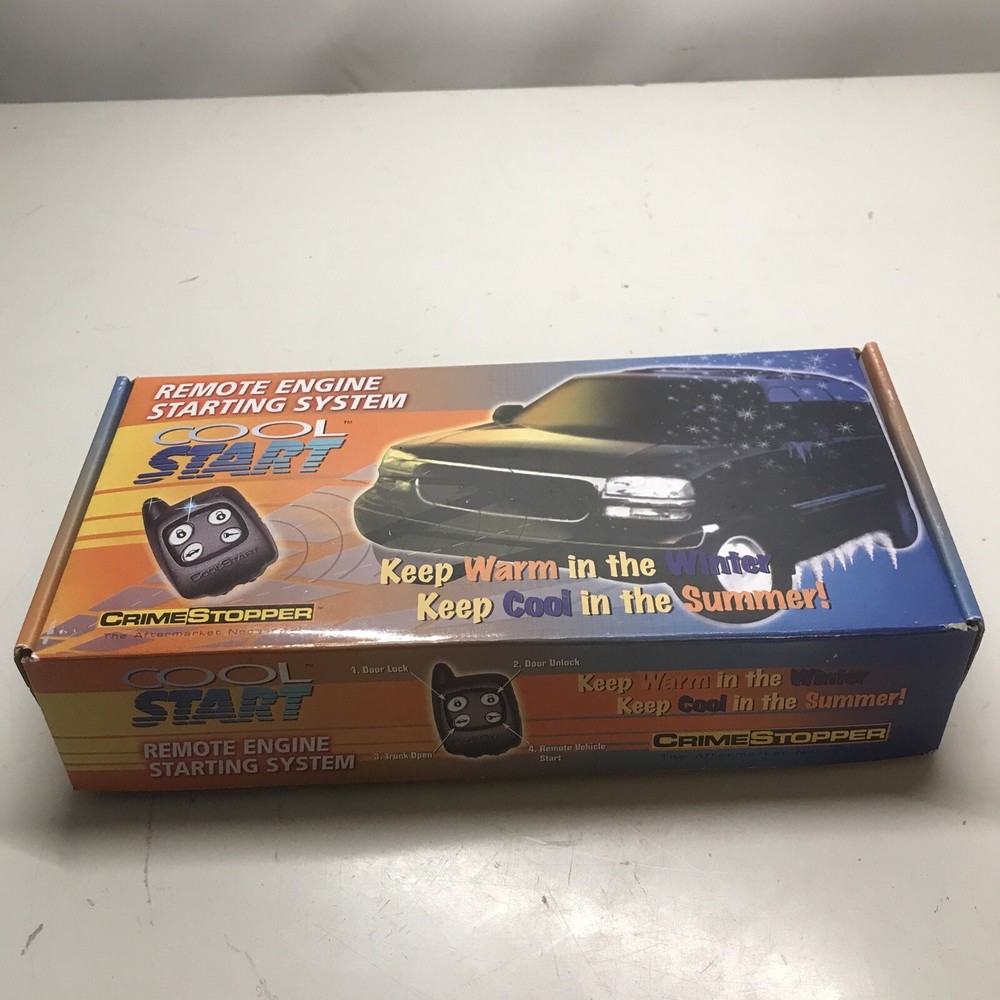 Crimestopper Cool Start RS-830 Remote Start System w/ Keyless Entry - New in Box