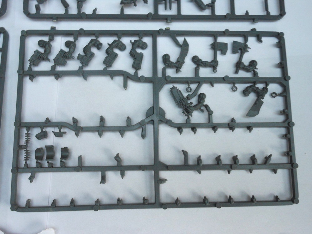 warhammer 40k Ork Boys Bits incomplete sprue