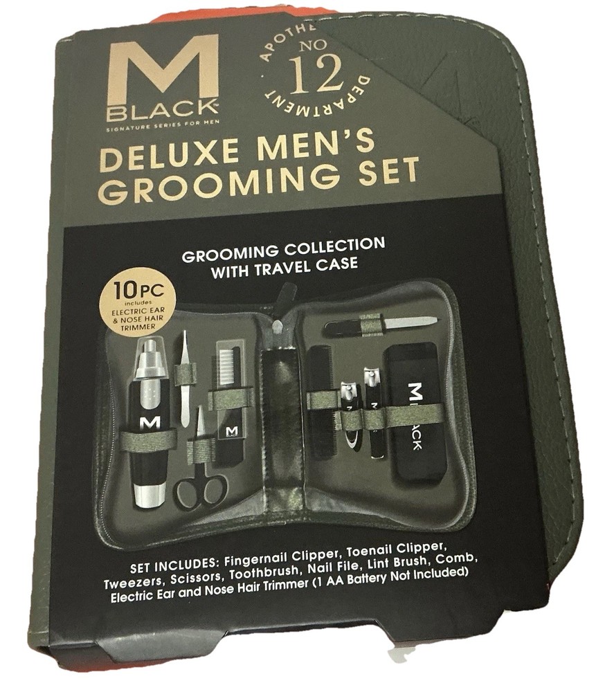 Deluxe Men’s Grooming Set 10 Pc