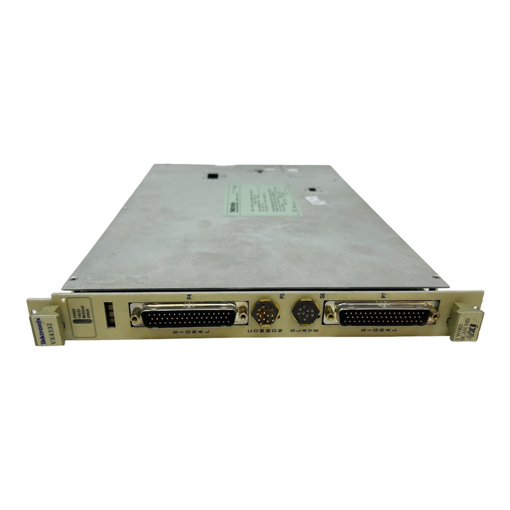 TEKTRONIX VX4332 40CH SCANNER 2-WIRE SCANNER MASTER VXI MODULE SN B374105