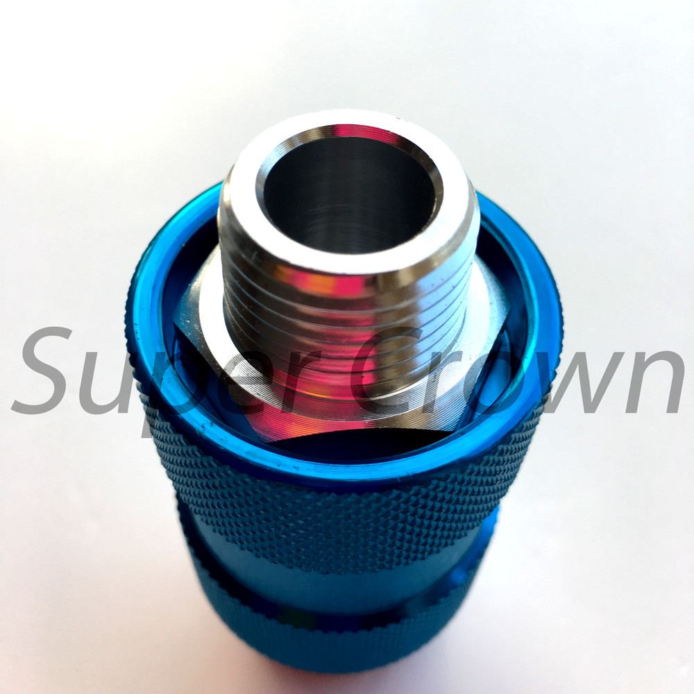 HSV-04-A  1/2" PT Thread Pneumatic Flow Control Manual Slide Drain Valve