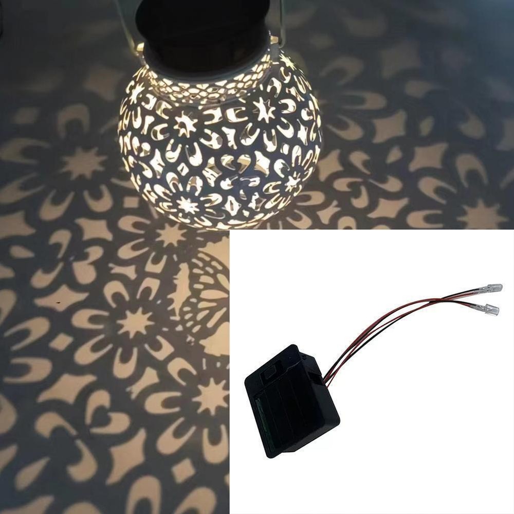 Solar Battery Box Replacement Solar Light Units with LED Warm Light