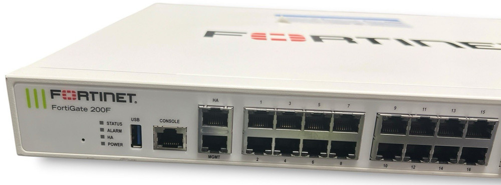 Fortinet FortiGate FG-200F Network Security Firewall (SUPPORT UNTIL 5/22/2027)