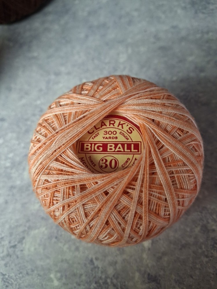Clark's Big Ball 30 Mercerized Crochet Thread