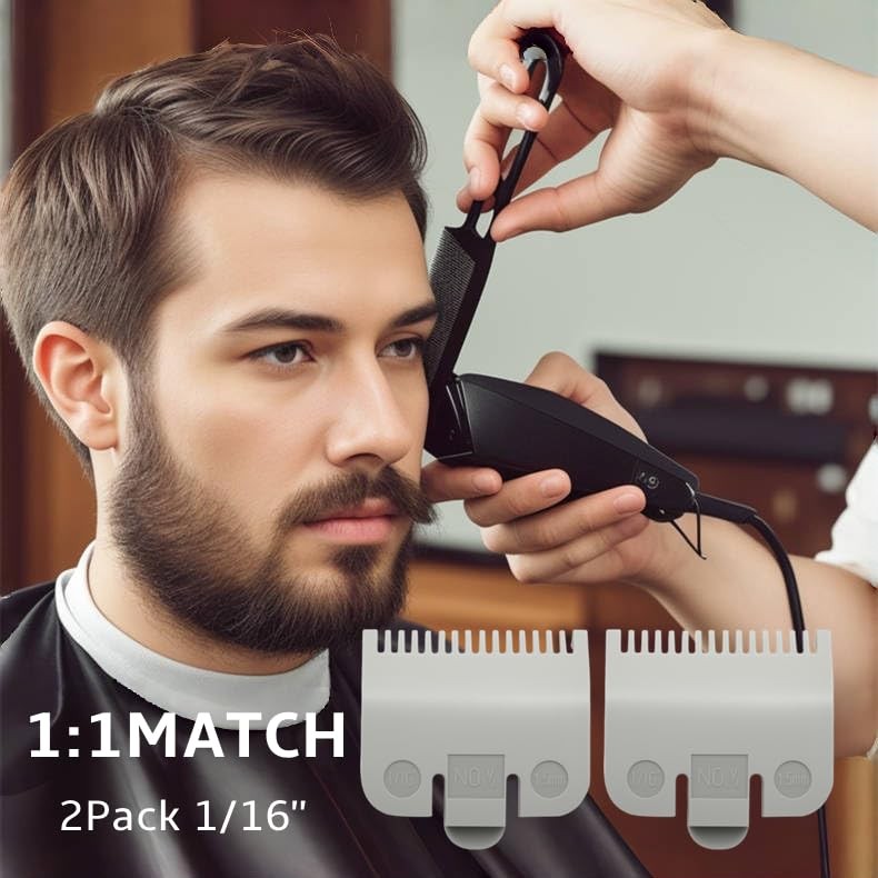 Compatible with Wahl Clipper Guards Set,Compatible 1/2 Clipper...