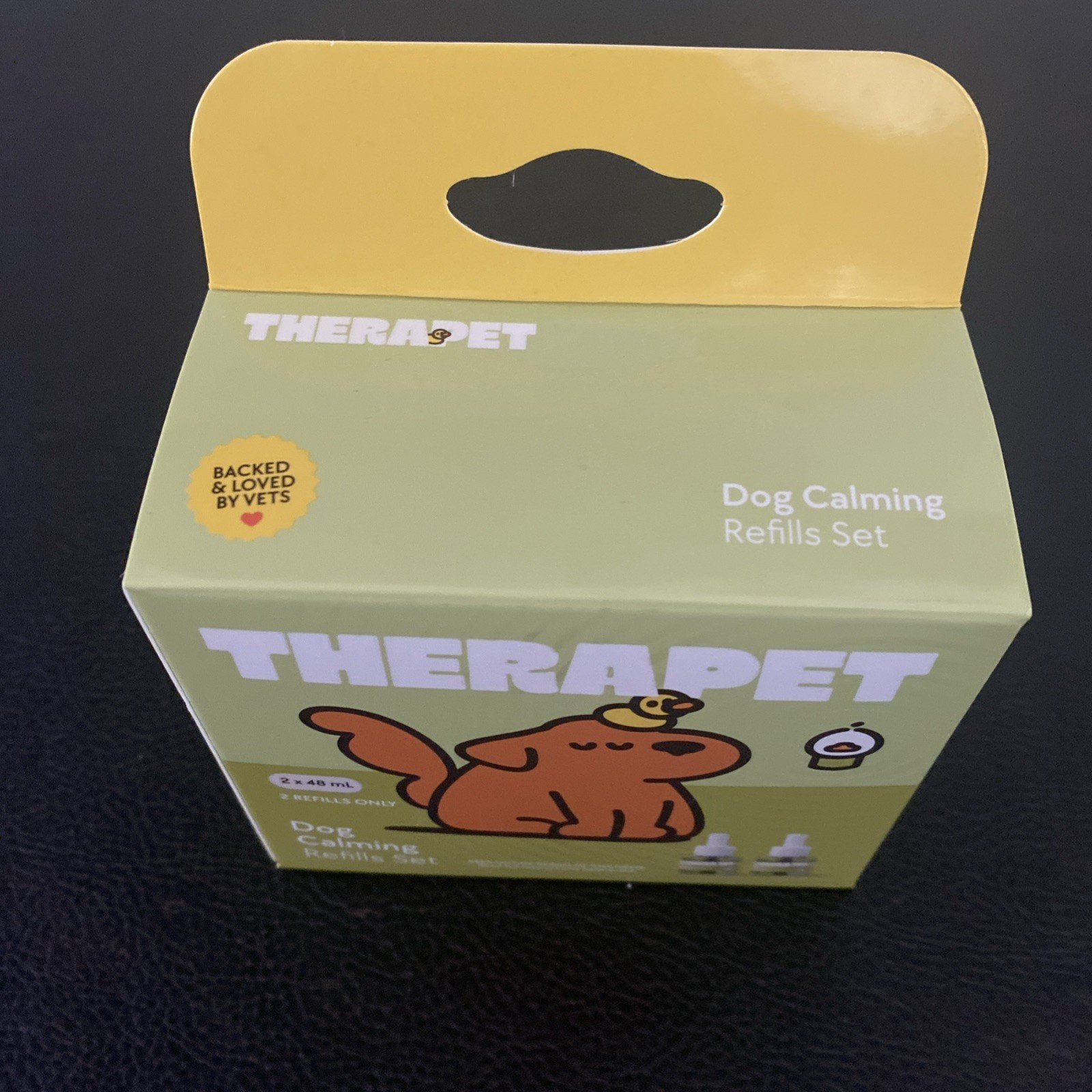 Box 2x Refills THERAPET 60-Day Dog Calming Refill Set for Plug-In Diffuser New