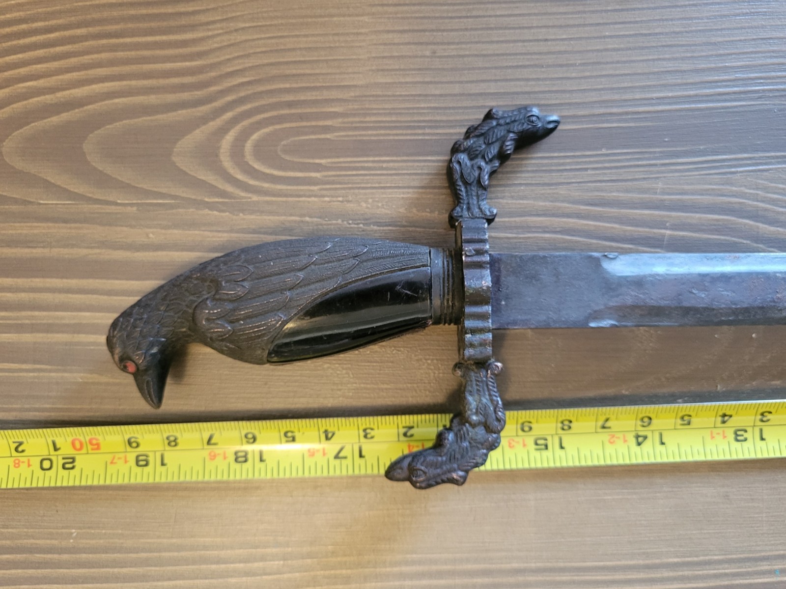ANTIQUE RARE! Black Crow Dagger/Short Sword!