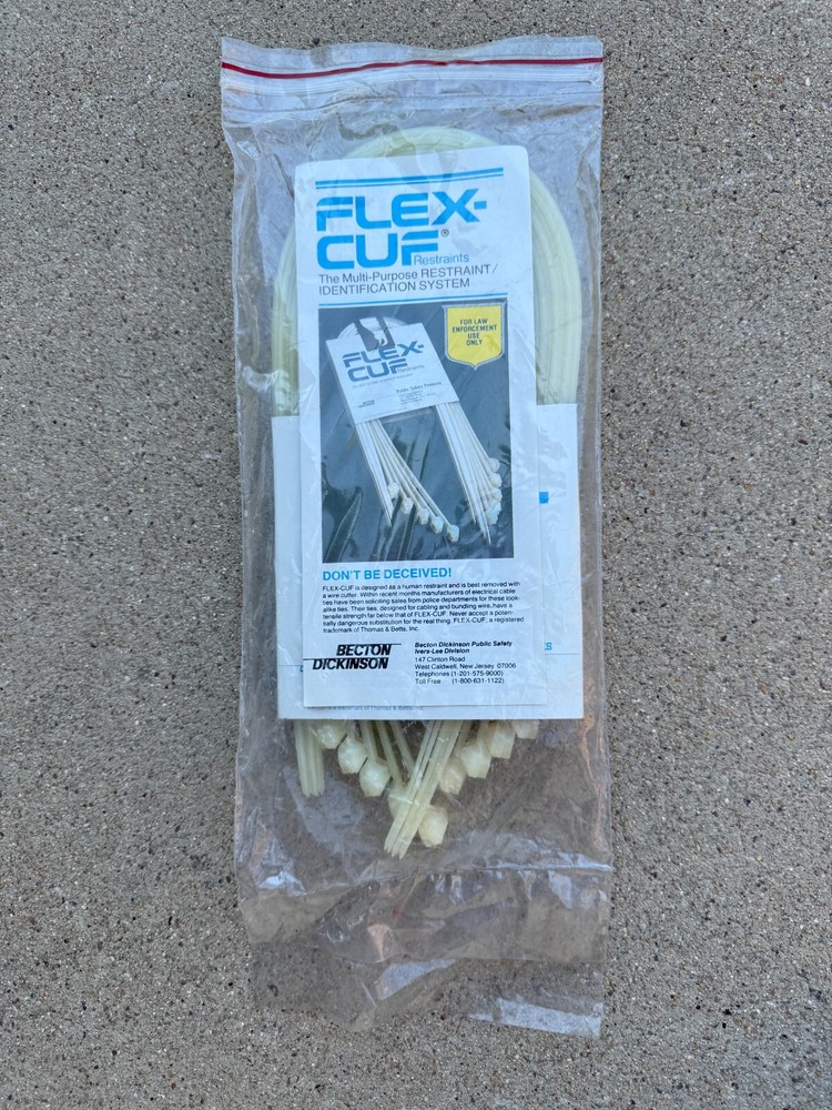 Vintage Flex-Cuf  Restraints MIB