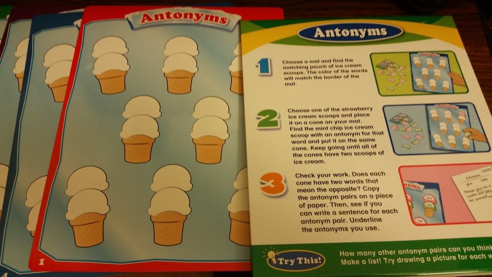Lakeshore Antonyms Instant Learning Center DD232