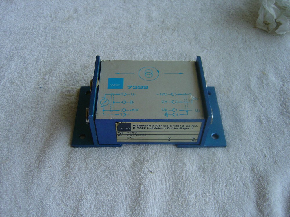 Weitmann & Konrad D-7022 Unit Box for TP41S    WEKO 7399