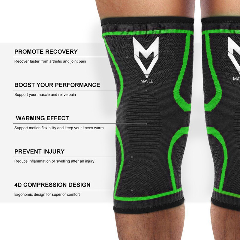 Knee Support Sport Brace Compression Sleeve