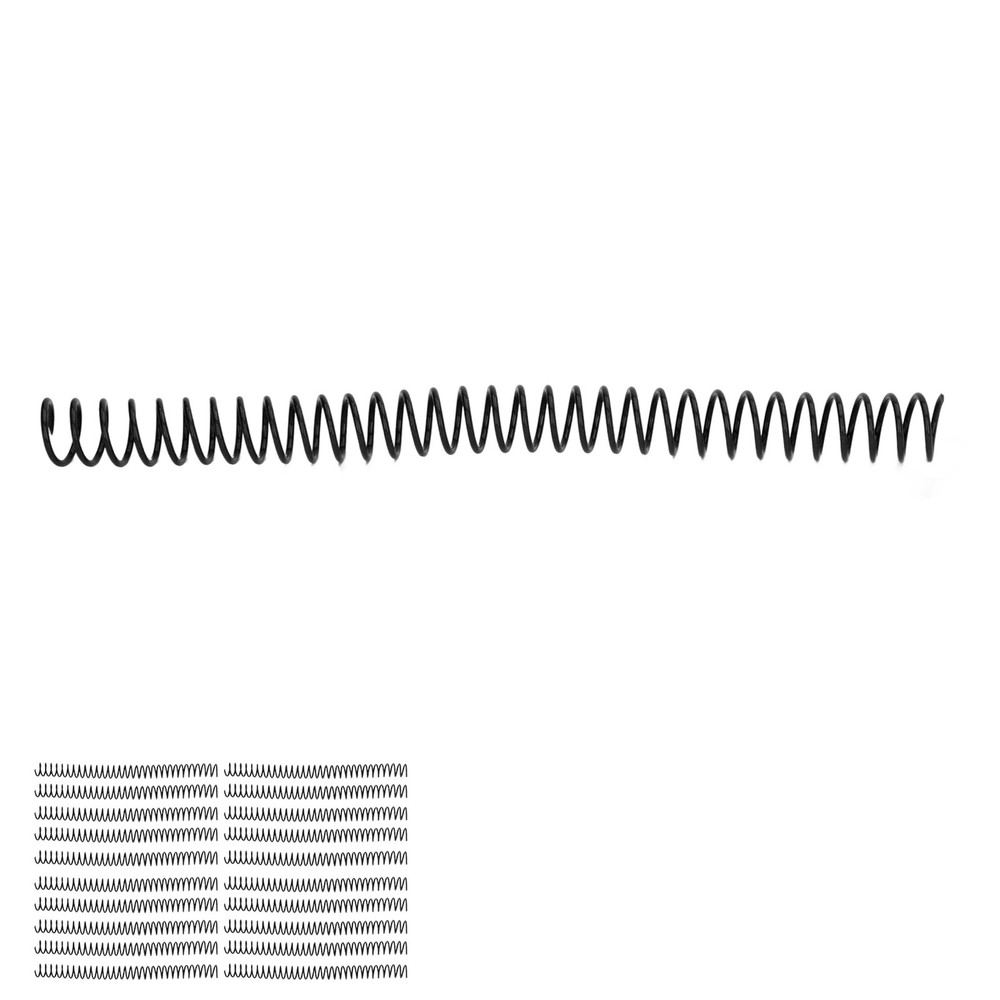 20Pcs Plastic Spiral Binding Coils Durable Convenient For Office Students Use