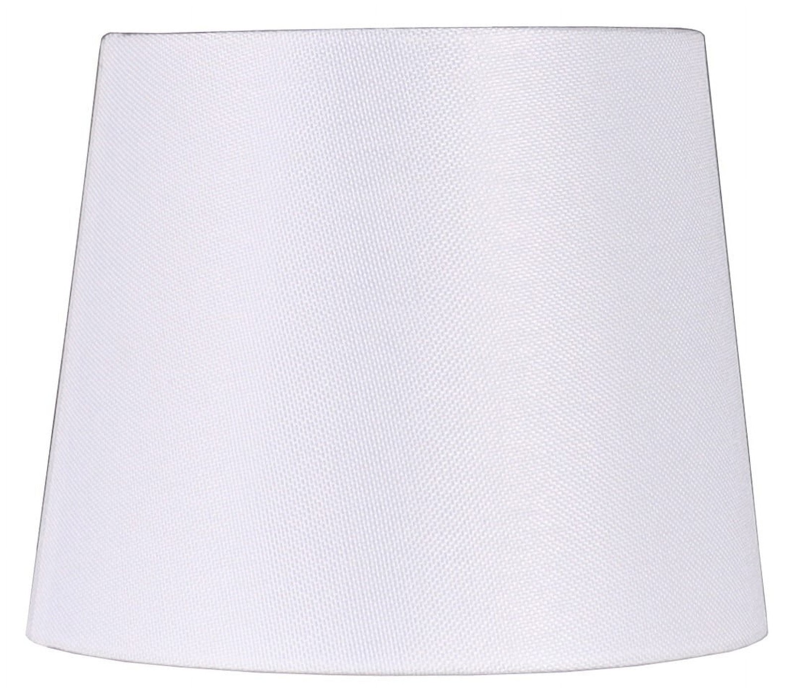 Mainstays 9" White Lamp Shade with Spider Fitter