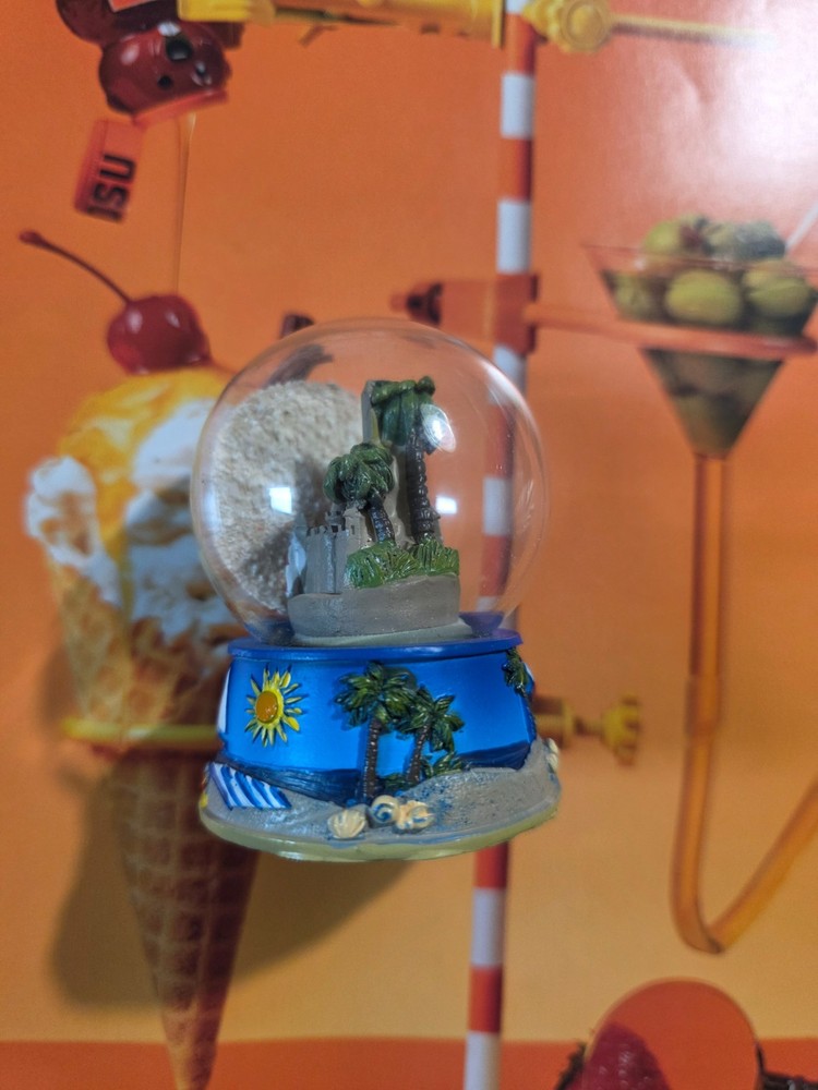 Tampa Bay Sandcastle Mini Snow Globe